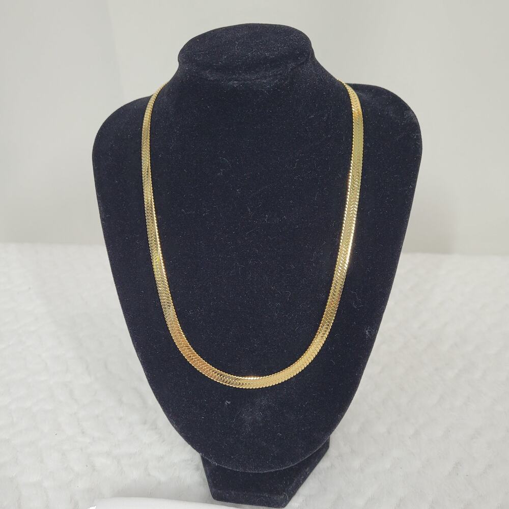 Jennifer Zeuner Allie Necklace 14k Hamilton Yellow Gold Plating IP
